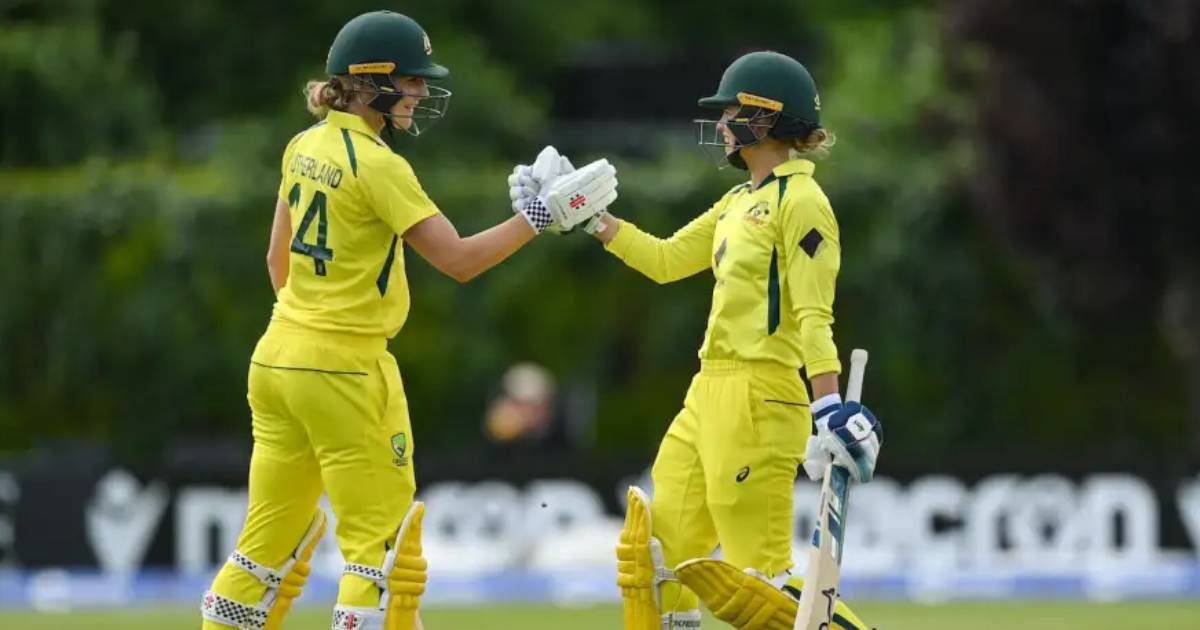Phoebe Litchfield's 119-run knock powers Australia Women to 338/7 vs India in 3rd ODI